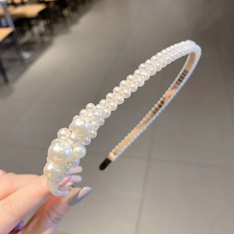 甜美珍珠髮帶 復古多功能髮飾，1A、2B、3C、4、5、6、7、8、9、10、11、12、13、14、15、16、17、18、19、20