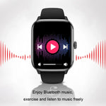 Aluminum Voice Assistant Music Blood Glucose Watch