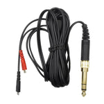 適用Sennheiser HD25 / HD560 / HD540 / HD480 / HD430 / HD250 頭戴式耳機音頻線，ZS0093 左長右短，ZS0093 雙面等效