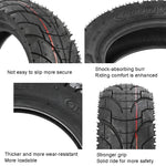 適用於 KUGOO M4 TUOVT 80/65-6.5 10 吋電動滑板車防爆外胎，高速公路輪胎，越野輪胎