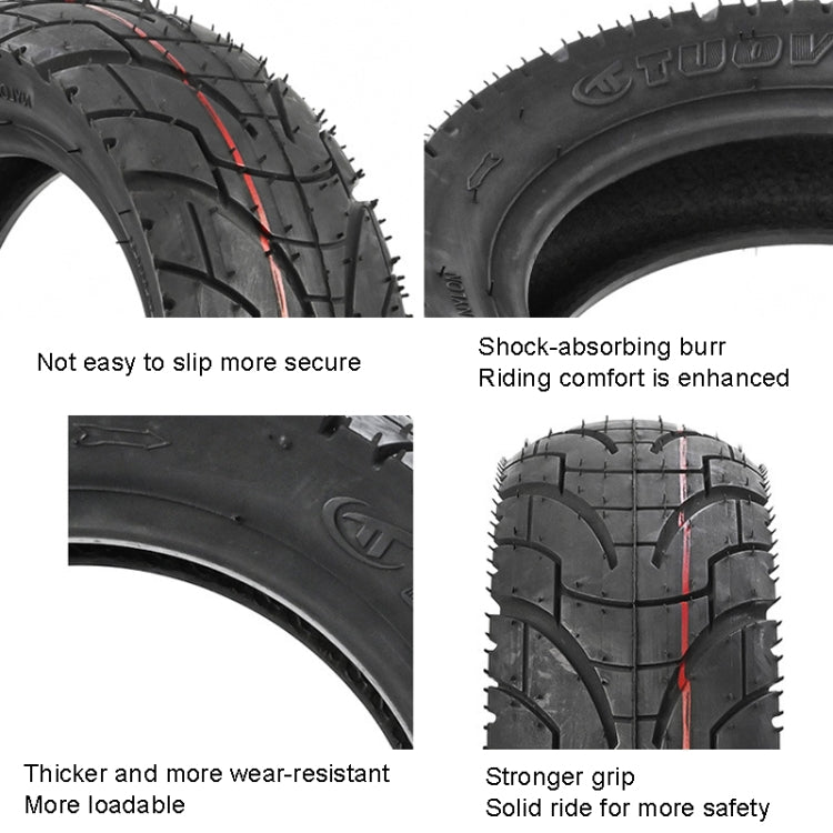 適用於 KUGOO M4 TUOVT 80/65-6.5 10 吋電動滑板車防爆外胎，高速公路輪胎，越野輪胎