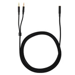 適用Kingston Skyline Alpha Cloud II 3.5mm 二合一音頻線，ZS0174 黑色