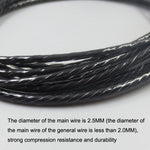 適用Shure MMCX / SE215 / SE425 / SE535 / SE846 / UE900 / Waston 頭戴式耳機線，ZS0073 紅色，ZS0073 藍色，ZS0073 黑色