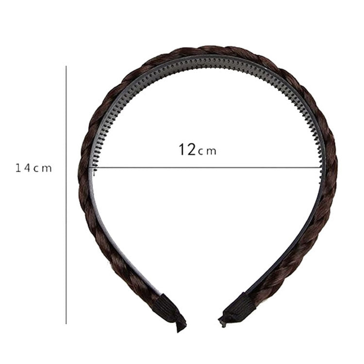 寬邊扭繩圈圈 假髮防滑髮飾，1cm-自然黑，1cm-淺棕，1.5cm-自然黑，1.5cm-淺棕，1.5cm-深棕，1.8cm-自然黑，1.8cm-深棕，1.8cm-雙自然黑，1.8cm-雙淺棕