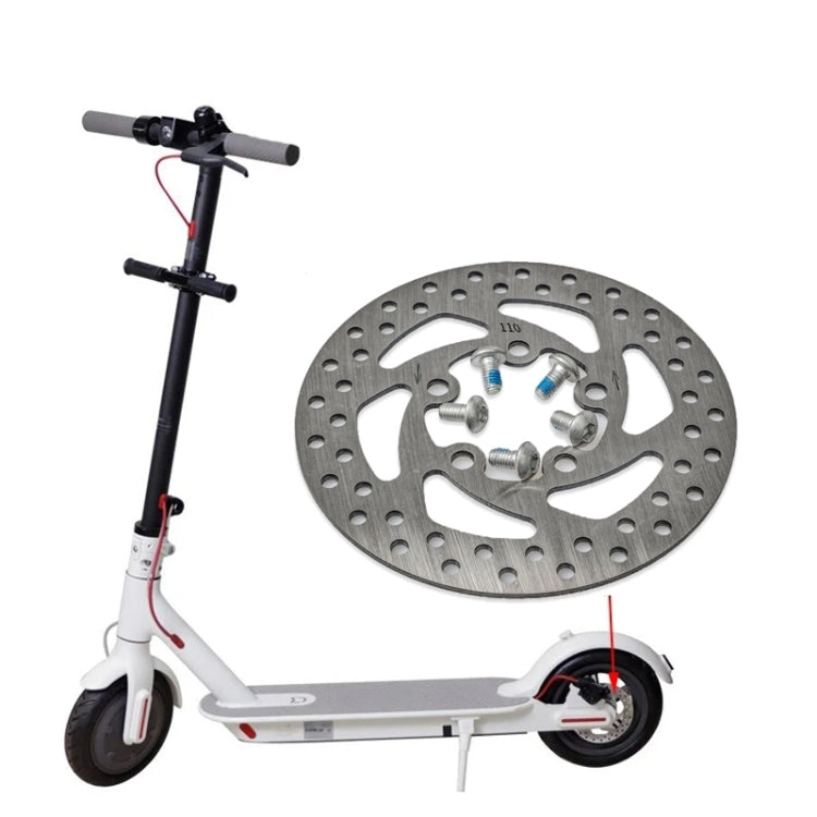 適用於小米 M365 1S 110mm 5 孔剎車卡鉗碟剎滑板車替換零件