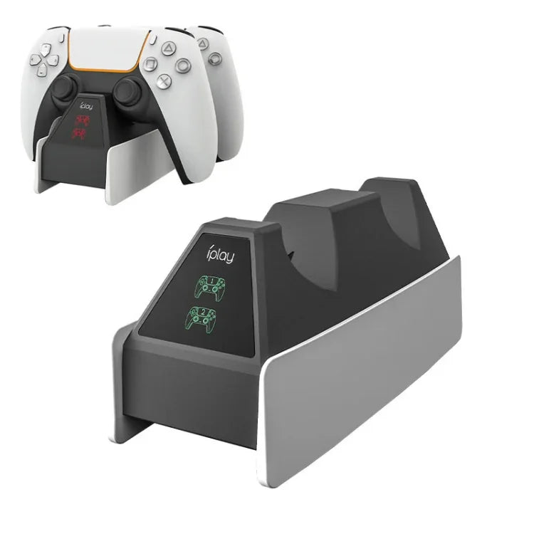 iplay HBP-260 適用於PS5手把充電座 電動遊戲手把快速充電座，HBP-260