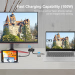 8K30 Type-C / USB-C 雙向切換器10Gbps高清分配器，KC-C201，C201單機