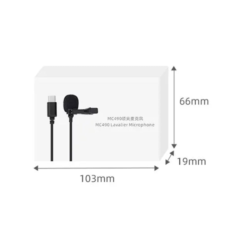 Sunnylife MC490 領夾式麥克風 運動相機錄音麥克風，適用 DJI Action3/2，適用 Insta360 ONE RS，適用 Insta360 ONE X2/X3/1 吋 360 版