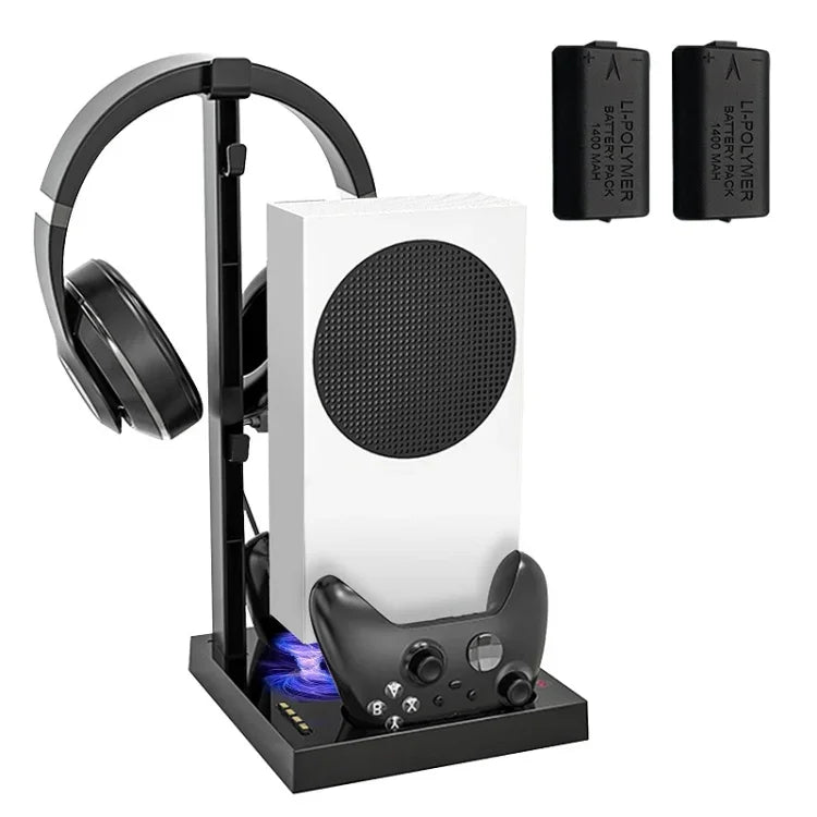 Iplay 適用於Xbox Series S主機散熱支架手把充電底座