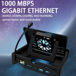 適用於ROG ALLY充電底座多功能擴充座，6合1版本