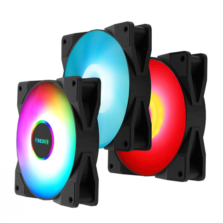 EVESKY水冷CPU風扇RGB風扇液態散熱器一體式散熱器，120mm彩色，120mm RGB，240mm，360mm