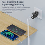 65W GaN 手機充電器 PD 快充 電腦充電器，黑色歐規插頭，黑色英規插頭，黑色美規插頭，黑色澳規插頭，黑色韓規插頭，白色歐規插頭，白色英規插頭，白色美規插頭，白色澳規插頭，白色韓規插頭