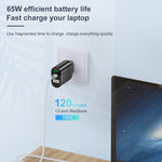 65W GaN 手機充電器 PD 快充 電腦充電器，黑色歐規插頭，黑色英規插頭，黑色美規插頭，黑色澳規插頭，黑色韓規插頭，白色歐規插頭，白色英規插頭，白色美規插頭，白色澳規插頭，白色韓規插頭