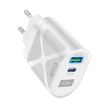 65W GAN PD + QC3.0 快速充電器 手機 筆記型電腦 通用充電頭，歐規插頭黑色，英規插頭黑色，美規插頭黑色，澳規插頭黑色，歐規插頭白色，英規插頭白色，美規插頭白色，澳規插頭白色