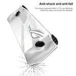 適用於ASUS Rog Ally遊戲主機一體式TPU軟保護殼，TPU透明殼