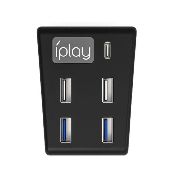iplay HBP-308 適用於 Sony PS5 5合1 遊戲主機 USB3.0 集線器連接傳輸擴展器，適用於 Sony PS5
