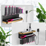 適用於Dyson Airwrap壁掛式收納架，A型黑金，B型黑金，A型黑色，B型黑色，C型翻下式，C型翻上式