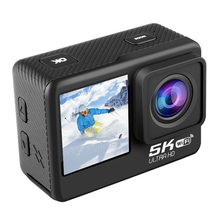5K/30FPS WIFI HD 防抖遙控觸控雙屏 IP68 防水運動相機，5K，5K 相機 + 64G 記憶卡，5K 相機 + 128G 記憶卡