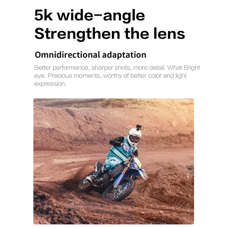 5K/30FPS WIFI HD 防抖遙控觸控雙屏 IP68 防水運動相機，5K，5K 相機 + 64G 記憶卡，5K 相機 + 128G 記憶卡