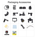 5K/30FPS WIFI HD 防抖遙控觸控雙屏 IP68 防水運動相機，5K，5K 相機 + 64G 記憶卡，5K 相機 + 128G 記憶卡
