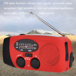 HanRongda HRD-902防災緊急太陽能充電照明行動便攜收音機，HRD-902
