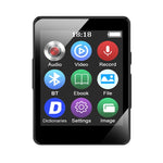 MP3音樂播放器藍牙5.0電子書錄音MP4隨身聽，無記憶卡，8GB，16GB，32GB，64GB，128GB