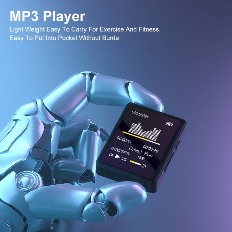 MP3音樂播放器藍牙5.0電子書錄音MP4隨身聽，無記憶卡，8GB，16GB，32GB，64GB，128GB