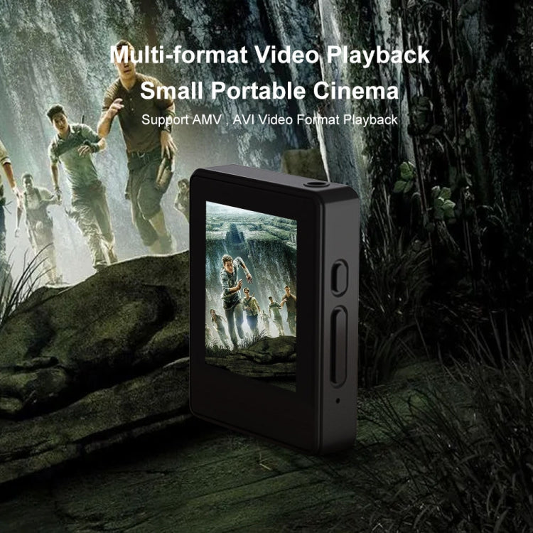MP3音樂播放器藍牙5.0電子書錄音MP4隨身聽，無記憶卡，8GB，16GB，32GB，64GB，128GB