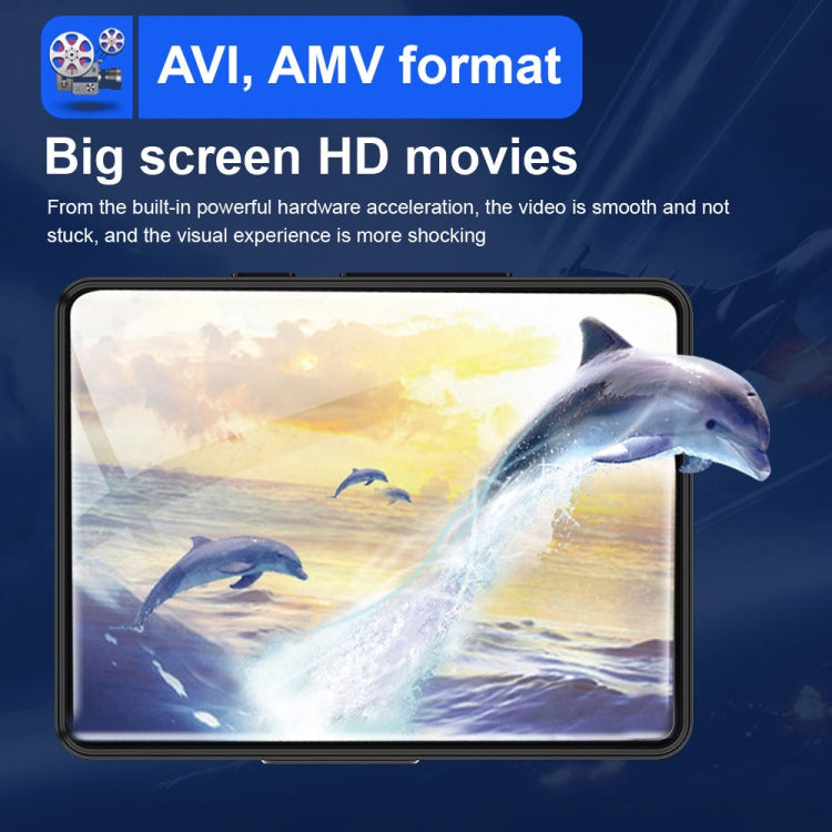 MP3音樂播放器藍牙5.0電子書錄音MP4隨身聽，無記憶卡，8GB，16GB，32GB，64GB，128GB