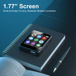 MP3音樂播放器藍牙5.0電子書錄音MP4隨身聽，無記憶卡，8GB，16GB，32GB，64GB，128GB