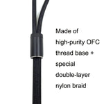 適用於 Beyer T1(第二/三代) T5 / Amiro 平衡耳機線，3.5mm+6.35mm 轉接頭，4 核 XLR 接頭