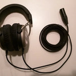 適用於 Beyer T1(第二/三代) T5 / Amiro 平衡耳機線，3.5mm+6.35mm 轉接頭，4 核 XLR 接頭