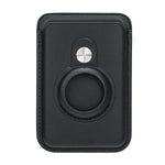 適用於 AirTag 第二代 / AirTag 第一代 定位器纖維卡夾 防盜卡追蹤器保護套，磁性