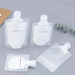 20件套旅行可重填擠壓袋乳液洗髮水擠壓包，30ml，50ml，100ml