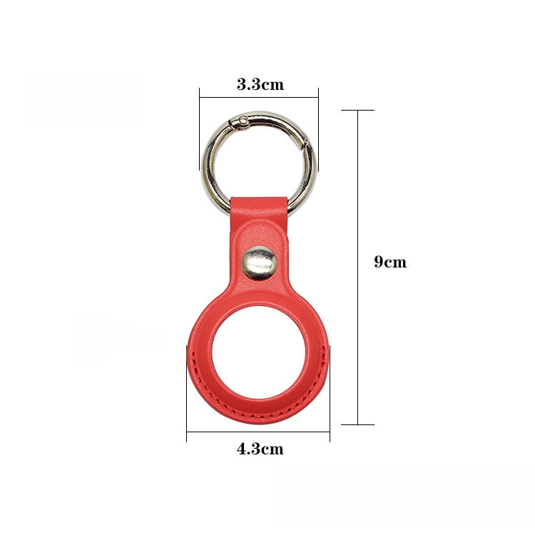 適用於 AirTag 第二代 / AirTag 第一代 追蹤器定位器仿皮保護套