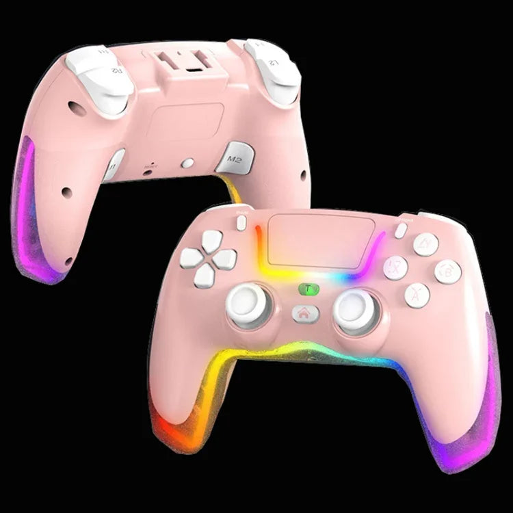 適用於 PS4 炫彩燈光無線藍牙握把