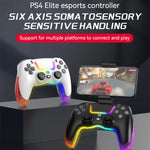 適用於 PS4 炫彩燈光無線藍牙握把