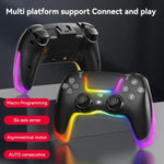 適用於 PS4 炫彩燈光無線藍牙握把