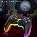 適用於 PS4 炫彩燈光無線藍牙握把