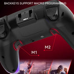 適用於 PS4 炫彩燈光無線藍牙握把