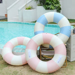 加厚戶外水上運動兒童游泳圈，60cm，70cm，80cm，90cm，帶手柄90cm