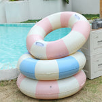 加厚戶外水上運動兒童游泳圈，60cm，70cm，80cm，90cm，帶手柄90cm
