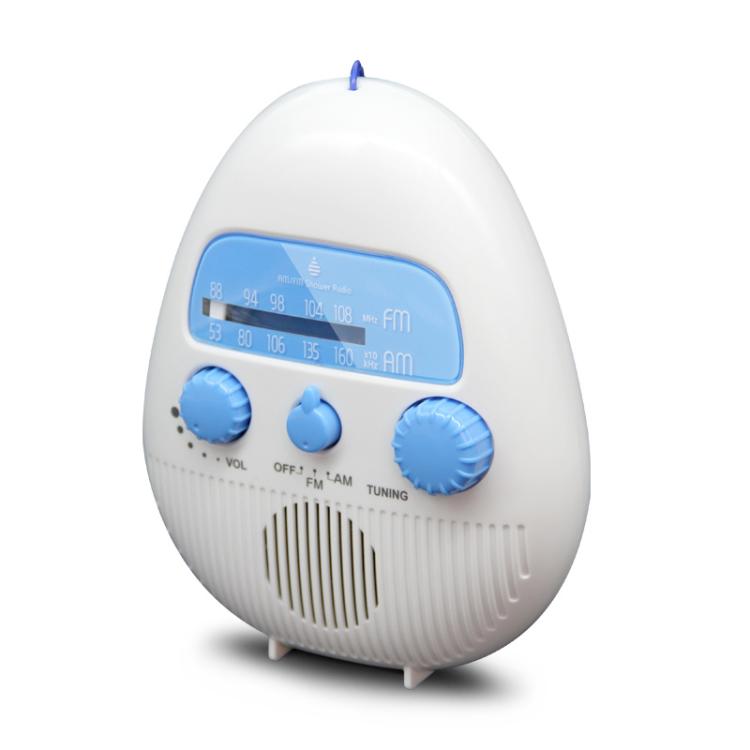便攜防水 FM 收音機附浴室掛繩，SY-900