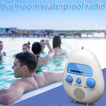 便攜防水 FM 收音機附浴室掛繩，SY-900