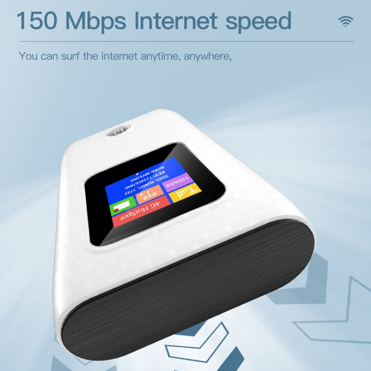 4G LTE 無線路由器 便攜式 6000mAh 充電寶 無線熱點 150Mbps 口袋行動數據機，MF905C 亞洲版，MF905C 歐盟版