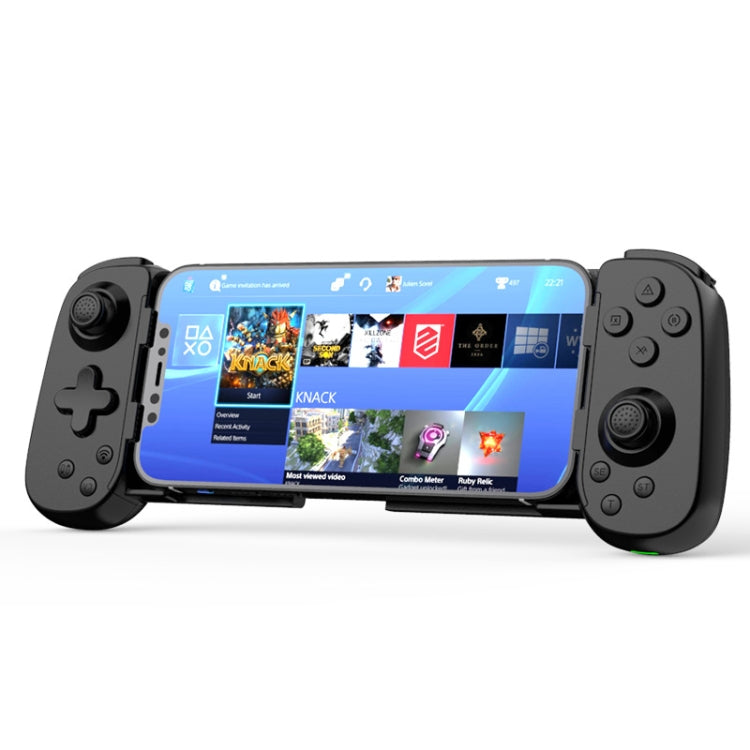 D6 藍牙伸縮遊戲手把雙霍爾六軸體感，適用於 Android/iPhone /Switch，D6 黑色，D6 白黑，D6 白紅