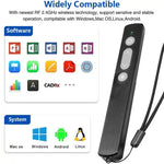 2.4GHz 多功能 USB 無線 PPT 雷射翻頁筆 電子雷射指示筆，K200