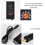 65W 6-20V 可調 3A 直流電源適配器充電器，美規插頭，歐規插頭，英規小插頭，澳規插頭，英規大插頭
