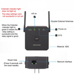 2.4G 300M WiFi 中繼器 WiFi 擴展器 WiFi 放大器，帶 1 個 LAN 埠，美規插頭，歐規插頭，英規插頭