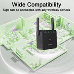 2.4G 300M WiFi 中繼器 WiFi 擴展器 WiFi 放大器，帶 1 個 LAN 埠，美規插頭，歐規插頭，英規插頭